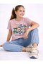Girls French Riviera Embellished T-Shirt (Off-White- Relaxed fit) - 2