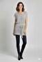 Belted Openwork Knitwear Blouse / Fits Sizes 36 & 46