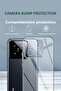 غطاء حماية خلفي شفاف من السيليكون لهاتف Honor X8b - 2