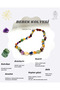 Baby Natural Stone Necklace. Certified Original Natural Stone