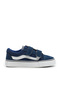 Children's Unisex Navy Blue Rubber Sole Comfortable Fit Double Velcro Shoes - 5