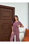 100% Pure Cotton Short Sleeve Women's Pajama Set - 6
