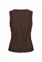 Nevavm V-Neck Textured Women's Pajama Set with Difference - 7
