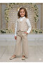 Girl's Vest and Pants 2-Piece Set Combination for Holidays and Weddings - 2
