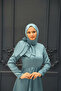 Azade Evening Dress Indigo