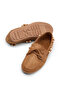 Women's Tan Comfortable Fit Beaded Detailed Daily Ballerinas - 5