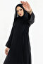 Silve Dubai Silk Abaya Black -1012 - 6