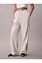 Kabartma Monologo Terry Cloth Women's Gray Sweatpants Lv047F206G-P4P - 2