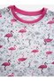 Girls’ Nightdress – Flamingo Print Sleep Tee Dress - 5