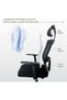 Ergonomic Office Chair with Lumbar Support, Adjustable Headrest, Ideal for Home Office Computer Desk - 3