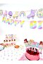 Roller Girl - Roller Skating Themed “Happy Birthday” Text Banner - 3