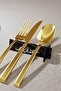 6-Piece Ramadan Kerim Acrylic Cutlery Holder - Islamic Home Tableware Decoration