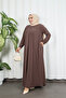 Yakadan Pleated Half Mevlana Ferace Vi̇zon Hnt7063 - 5