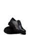 Men's Genuine Leather Navy Blue Casual Shoes - 3