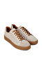 Men's Genuine Suede Gray Sneaker Shoes - 4