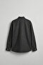 Men's Regular Fit Contrast Stitched Denim Shirt Black - 2