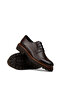 Men's Brown Genuine Leather Casual Shoes - 3