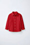 Red Linen Shirt