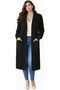 Women’s Long Knit Cardigan – Black