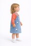 Baby Girl Salopet / Salopet Baby Girl Set Floral Baby Girl Salopet 2-Piece Set 9-12-18-24 Months - 2