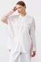 Knitwear Combination Stone-Embellished Shirt Pudra