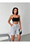 Women's High Waist Combed Cotton Bermuda Shorts - 6