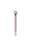 Silicone pacifier chain Lorelli, 0 months+, Pink