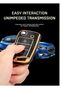 Seat Leon Ibiza Arona Tarraco Nano Key Protection Case Black Gold Gold Color
