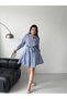 Women's Striped Shirt Dress - 2