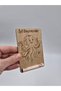 10 Pieces Wooden Painting Ramadan Eid Al-Adha Gift Cards No23 Children's Gift Money Card