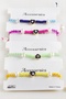 Matrixzn Heart Pearl Fimo Crystal Macrame Rope Bracelet (210647) - Blue