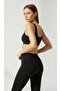 Women's Modal Cotton Long Leggings (Black) - 3