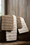 Wavy 4-Piece Towel Set - 100% Cotton (2 Pieces 70X140-2 Pieces 50X90) |   Modern and Luxurious Series, Hammam Set - 2