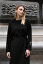 Label Detailed Basic Modest Women's Jersey Dress 3156 – Special Series - 6