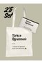 Teacher-Specific Cloth Bag and Clutch Set of 2