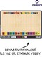 Wooden Puzzle Firefighter Set 1 Piece Take Apart Wooden Puzzle with Writing Board on the Back Educational Learning Toy - 2