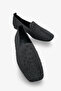 Mocha Women's Stoned Knitwear Ballerinas - Black - 2
