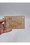 10 Pieces Wooden Painting Ramadan Eid Al-Adha Gift Cards No26 Children's Gift Money Card - 3