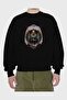 Viking Mythology Series 5 Pre-Printed Black Oversize Sweatshirt Men Women Unisex - 2