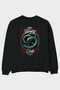 Viking Mythology Series 25 Back Printed Black Oversize Sweatshirt Men Women Unisex