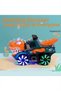 Moving Dinosaur Toy Car - T-Rex Truck with Lights, Music, and Spin-Along Feature - Ages 2+ - 3