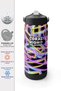 Black Colored Neon Patterned Steel Thermos with Folding Spout 650 ml 38330