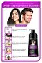 Natural Black, Argan, Keratin and Collagen-Containing Fast White and Gray Covering Shampoo 420 ml - 3