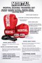 Boxing Gloves Red + Boxing Bandage + Mouthguard + Jump Rope - Set of 4 - 2