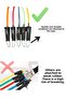 16 Piece Resistance Rubber Set Latex Resistance Band with Bag - 6