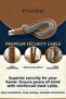 Open Coffee Window Lock with 4 Ropes Child Safety Security Burglar Pimapen PVC Door Baby Lock - 6