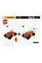 Lego Kai's Ninja Race Car Evo 71780 – Toy Car and Kai Mini Figure for Ages 6 and up (94 Pieces) - 4