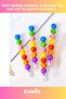 # Pencil Set Home School Stylish Colorful Egg-Layering Emoji Pencil Set - 3