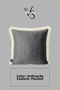 Cushion Cover 45X45 cm Babyface Fabric Cream with Tassels - 2