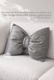 Decorative Bow Pillow Ribbon Pillow - Bow Pillow - Baby and Girl's Room Living Room Decor - 2